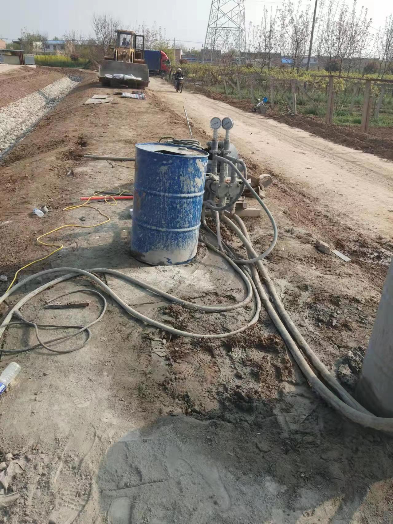 小板镇双液注浆