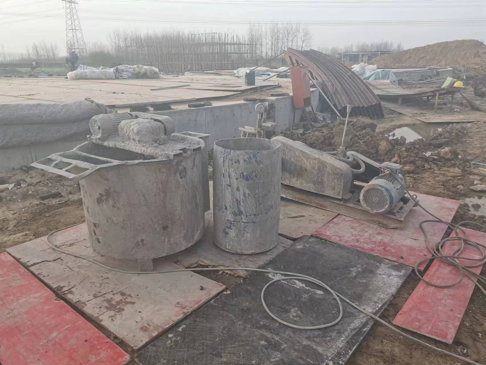 小板镇设备基础注浆