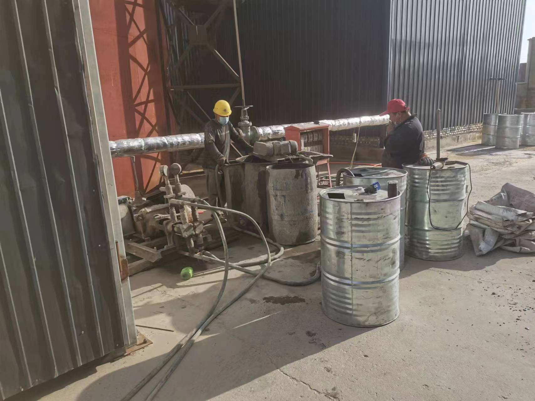 小板镇双液注浆