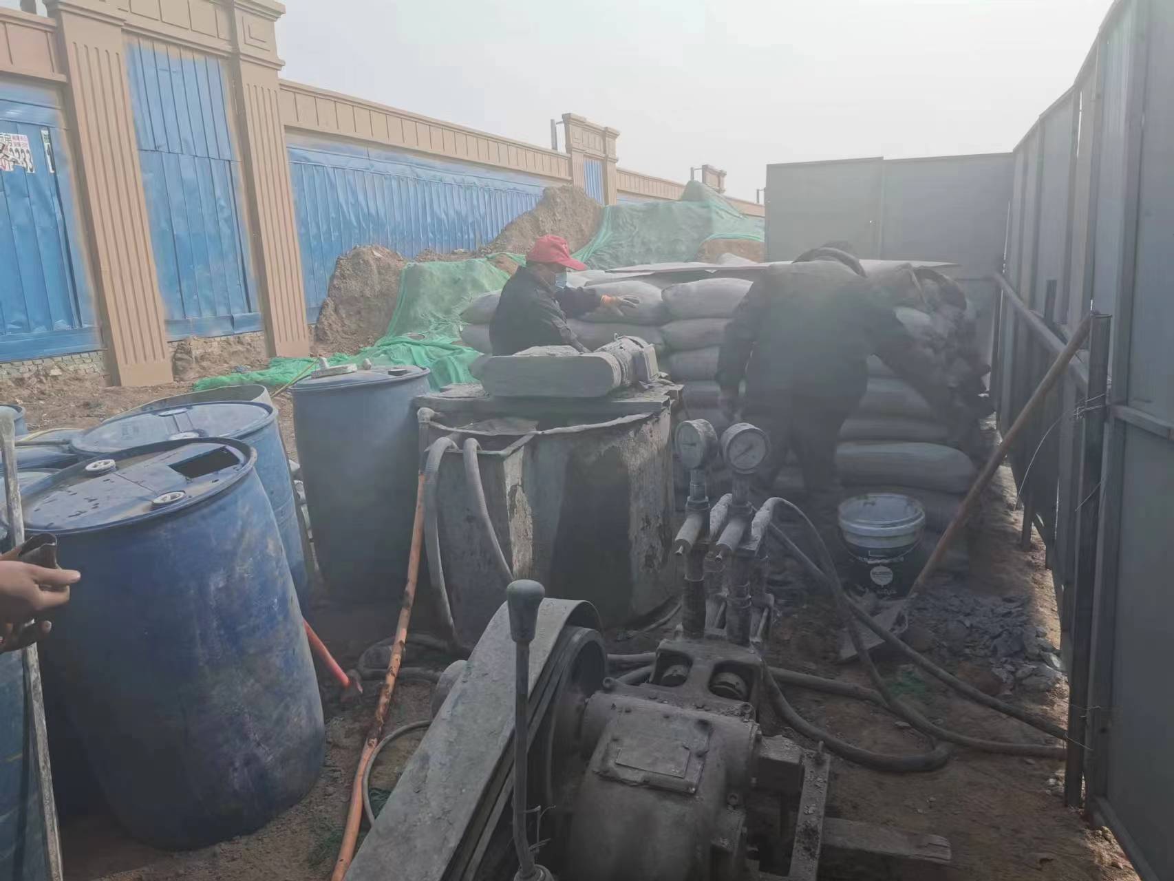 小板镇房屋下沉注浆