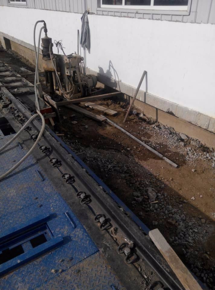 小板镇注浆治理铁路高路基沉陷病害